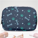 Bons Foot Prints Pattern Background Make Up Pouch (Small)