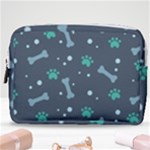 Bons Foot Prints Pattern Background Make Up Pouch (Medium)