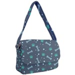Bons Foot Prints Pattern Background Courier Bag