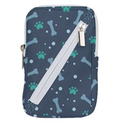 Bons Foot Prints Pattern Background Belt Pouch Bag (Small) from ArtsNow.com