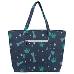 Zip Up Canvas Bag 