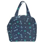 Bons Foot Prints Pattern Background Boxy Hand Bag