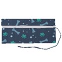 Roll Up Canvas Pencil Holder (S) 