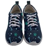 Bons Foot Prints Pattern Background Mens Athletic Shoes