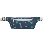 Bons Foot Prints Pattern Background Active Waist Bag