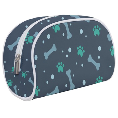 Bons Foot Prints Pattern Background Make Up Case (Medium) from ArtsNow.com