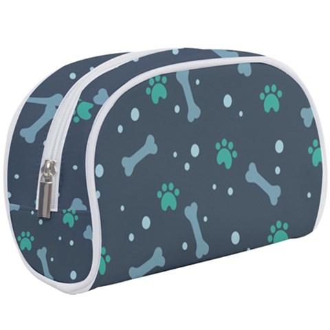 Bons Foot Prints Pattern Background Make Up Case (Large) from ArtsNow.com