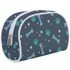 Bons Foot Prints Pattern Background Make Up Case (Large) from ArtsNow.com