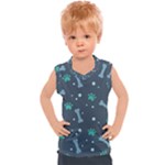 Bons Foot Prints Pattern Background Kids  Sport Tank Top