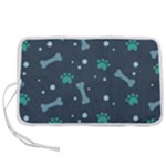 Bons Foot Prints Pattern Background Pen Storage Case (L)