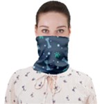 Bons Foot Prints Pattern Background Face Covering Bandana (Adult)