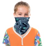 Bons Foot Prints Pattern Background Face Covering Bandana (Kids)
