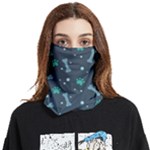 Bons Foot Prints Pattern Background Face Covering Bandana (Two Sides)