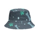 Bons Foot Prints Pattern Background Bucket Hat