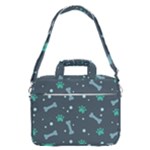 Bons Foot Prints Pattern Background MacBook Pro 16  Shoulder Laptop Bag