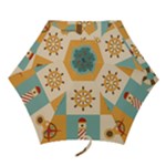 Nautical Elements Collection Mini Folding Umbrellas