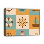 Nautical Elements Collection Deluxe Canvas 16  x 12  (Stretched) 