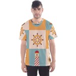 Nautical Elements Collection Men s Sport Mesh T-Shirt