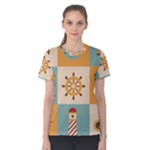 Nautical Elements Collection Women s Cotton T-Shirt
