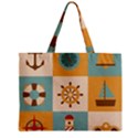 Zipper Mini Tote Bag 