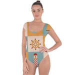 Nautical Elements Collection Short Sleeve Leotard 