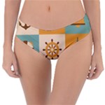 Nautical Elements Collection Reversible Classic Bikini Bottoms