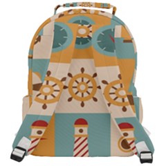 Rounded Multi Pocket Backpack 