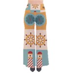 Nautical Elements Collection So Vintage Palazzo Pants