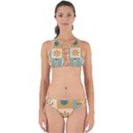Nautical Elements Collection Perfectly Cut Out Bikini Set