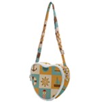 Nautical Elements Collection Heart Shoulder Bag