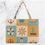 Nautical Elements Collection Medium Tote Bag