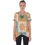 Nautical Elements Collection Cut Out Side Drop T-Shirt