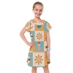 Nautical Elements Collection Kids  Drop Waist Dress
