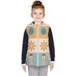 Nautical Elements Collection Kids  Hooded Puffer Vest