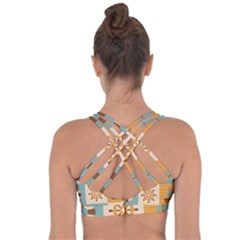 Cross String Back Sports Bra 