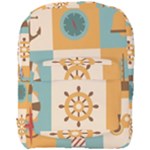 Nautical Elements Collection Full Print Backpack