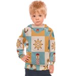 Nautical Elements Collection Kids  Hooded Pullover
