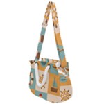 Nautical Elements Collection Rope Handles Shoulder Strap Bag