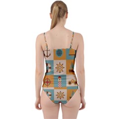 Cut Out Top Tankini Set 