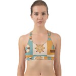 Nautical Elements Collection Back Web Sports Bra