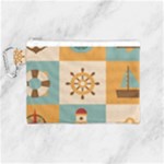 Nautical Elements Collection Canvas Cosmetic Bag (Medium)