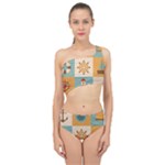 Nautical Elements Collection Spliced Up Two Piece Swimsuit