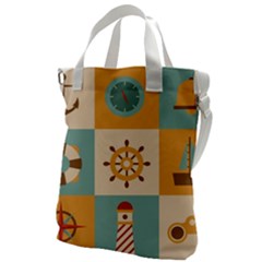 Canvas Messenger Bag 