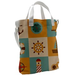 Canvas Messenger Bag 