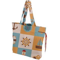 Drawstring Tote Bag 