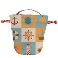 Drawstring Bucket Bag 