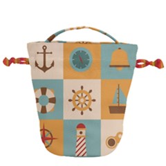 Drawstring Bucket Bag 