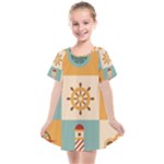 Nautical Elements Collection Kids  Smock Dress