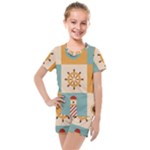 Nautical Elements Collection Kids  Mesh T-Shirt and Shorts Set
