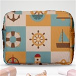 Nautical Elements Collection Make Up Pouch (Large)